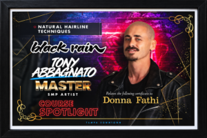 donna fathi certified in a SMP Masters class with tony abbagnato in tampa florida since 2022